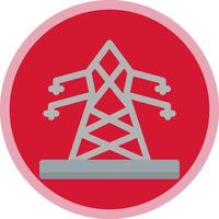 diseño de icono de vector de torre eléctrica