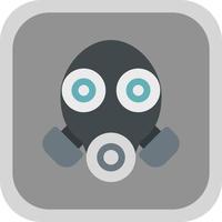 Gas Mask Vector Icon Design