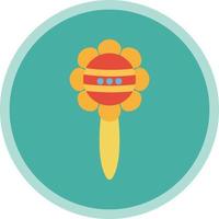 Rattle Vector Icon Design