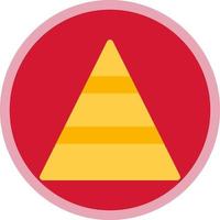 Pyramid Vector Icon Design