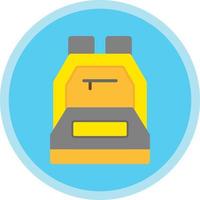 Backpack Vector Icon Design