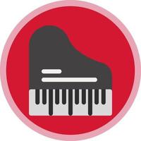 diseño de icono de vector de piano