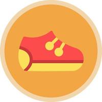 Baby Shoes Vector Icon Design