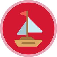 Boat Vector Icon Design