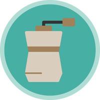 Coffee Grinder Vector Icon Design