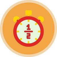 Half Time Vector Icon Design