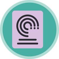 Forecasting Model Vector Icon Design