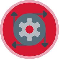 Data Transformation Vector Icon Design