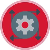 diseño de icono de vector de transformación de datos