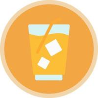 Milkshake Vector Icon Design