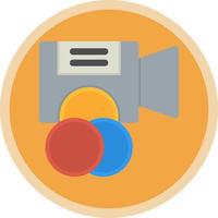 Camera Filter Vector Icon Design