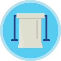 Camera Backdrop Vector Icon Design