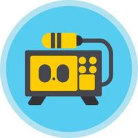 Geiger Counter Vector Icon Design