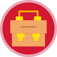 Camera Bag Vector Icon Design
