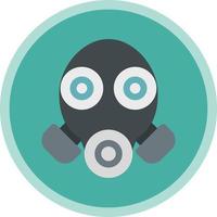 Gas Mask Vector Icon Design