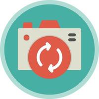 Front Camera Vector Icon Design