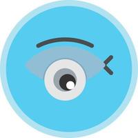 Fisheye Camera Vector Icon Design