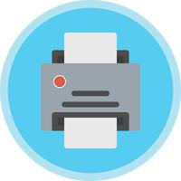 Printer Vector Icon Design