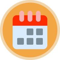 diseño de icono de vector de calendario