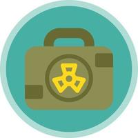 Nuclear Case Vector Icon Design