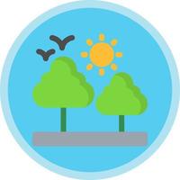 Forest Vector Icon Design