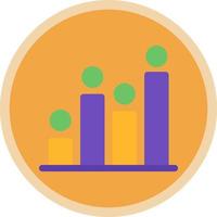 Statistical Analysis Vector Icon Design