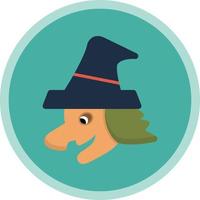 Witch Vector Icon Design