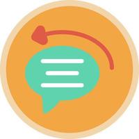 Auto Reply Vector Icon Design