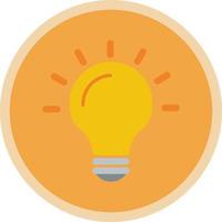 Light Bulb Vector Icon Design