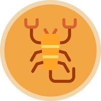 Scorpion Vector Icon Design