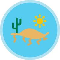 diseño de icono de vector de calor del desierto