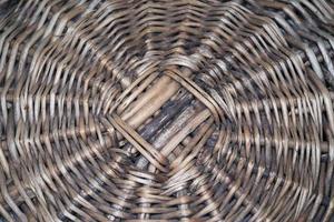 Wicker Basket Vintage texture background photo