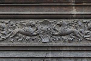 medieval bas relief photo