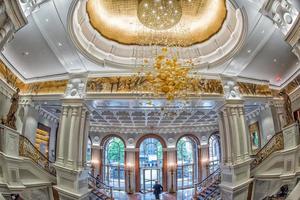 NEW YORK - USA - 11 JUNE 2015 - Business men inside Palace Hotel photo