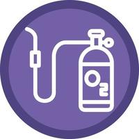 Oxygen Tank Vector Icon Design