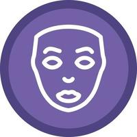 Facial Plastic Surgery Vector Icon Design