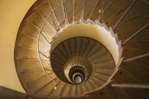 Sanganeb lightouse winding spiral staircase photo