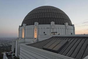 los angeles night view from observatory photo