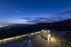 los angeles night view from observatory photo