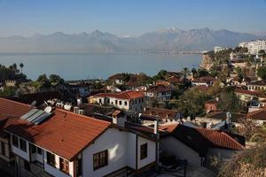 antiguo pueblo de antalya en turkiye foto