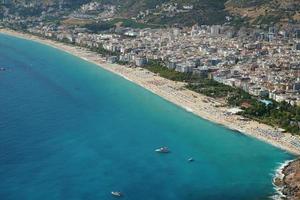 Aerial View of Alanya Town in Antalya, Turkiye photo