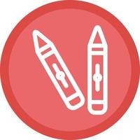 Crayons Vector Icon Design