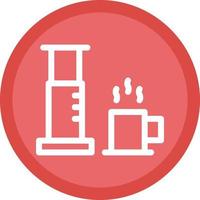 Aeropress Vector Icon Design
