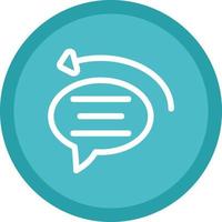 Auto Reply Vector Icon Design