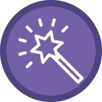 Magic Stick Vector Icon Design