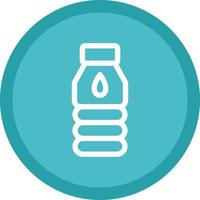 Water Flask Vector Icon Design