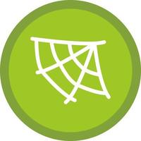 Spider Web Vector Icon Design