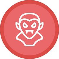 Dracula Vector Icon Design