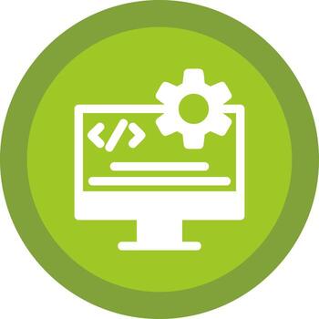 Code Engineering Vector Icon Design