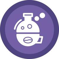 Coffee Science Vector Icon Design